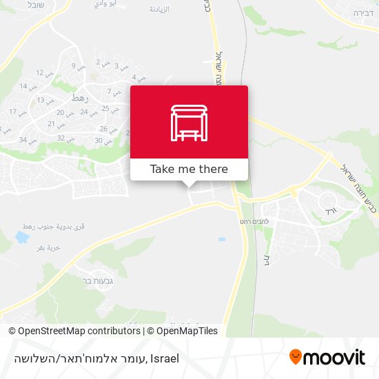 עומר אלמוח'תאר/השלושה map