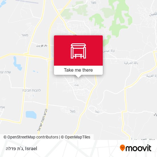 ג'ת פדלה map