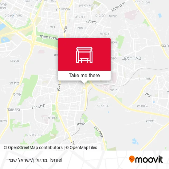 Карта מרגולין/ישראל שמיד