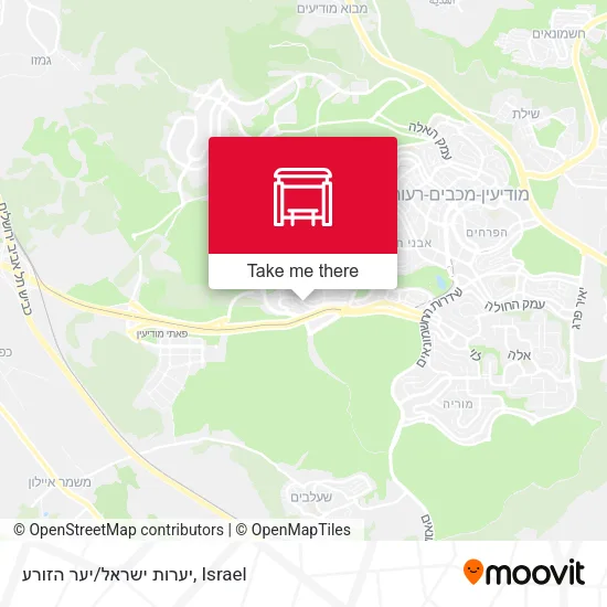 Карта יערות ישראל/יער הזורע