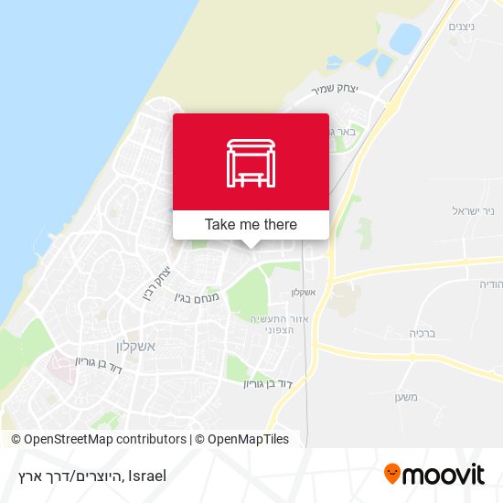 היוצרים/דרך ארץ map