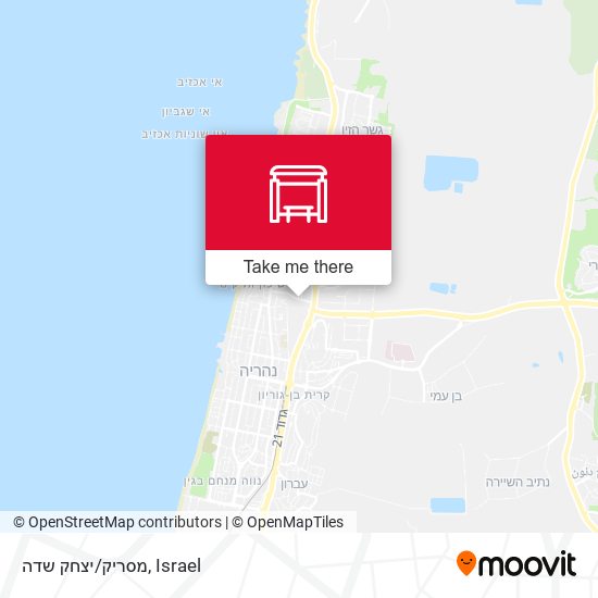 מסריק/יצחק שדה map