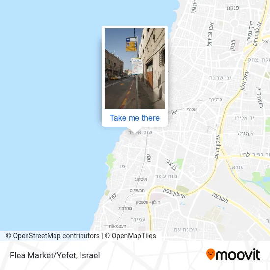 Flea Market/Yefet map