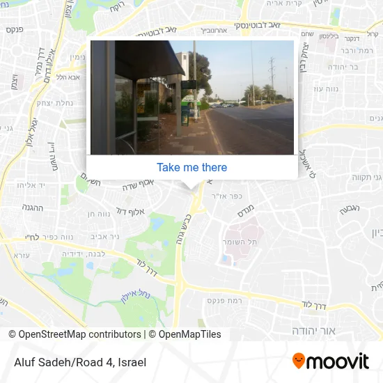 Aluf Sadeh/Road 4 map