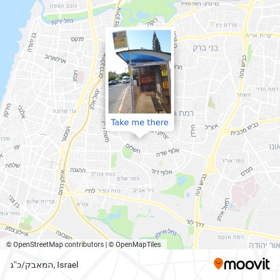המאבק/כ''ג map
