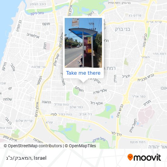 המאבק/כ"ג map