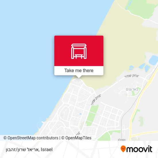 Карта אריאל שרון/זהבון