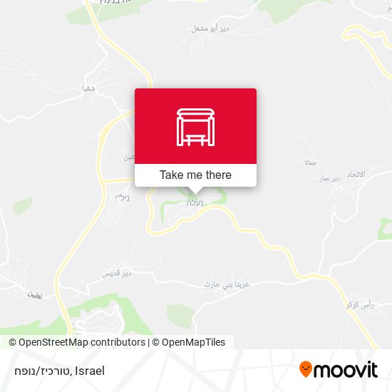 טורכיז/נופח map