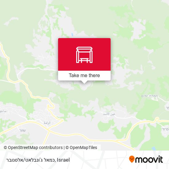 כמאל ג'ונבלאט/אלסנובר map