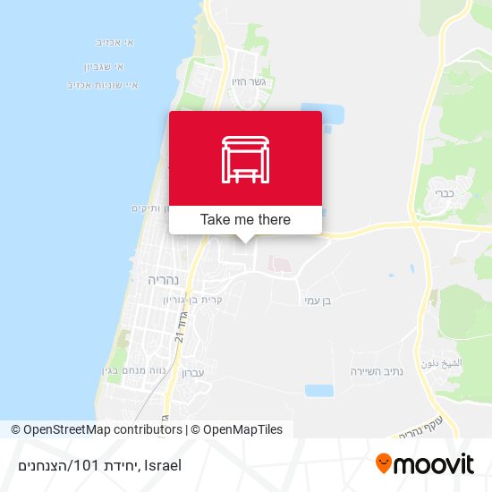 יחידת 101/הצנחנים map