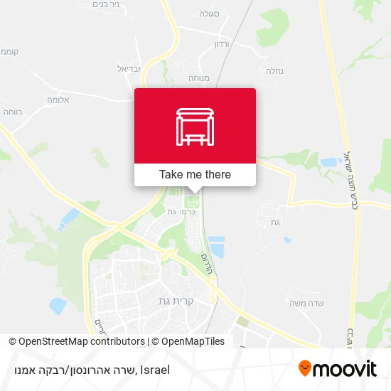 Карта שרה אהרונסון/רבקה אמנו