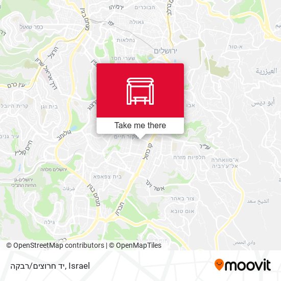 יד חרוצים/רבקה map