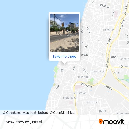 יפת/יצחק אבינרי map