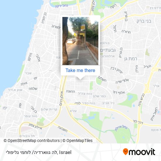לה גווארדיה/ לוחמי גליפולי map