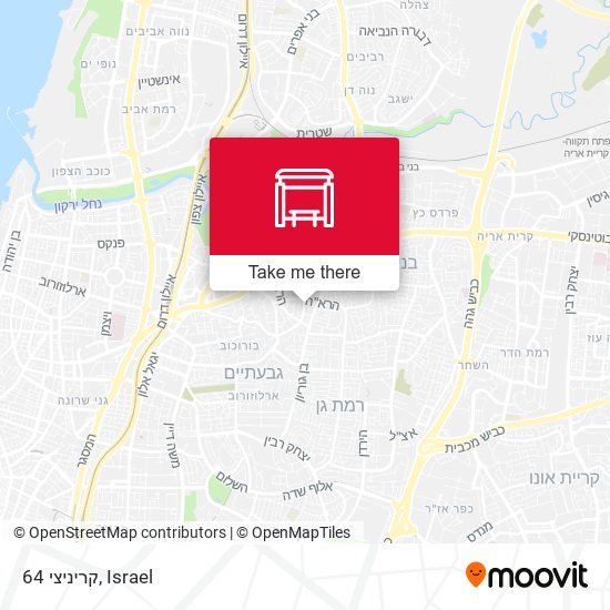 קריניצי 64 map