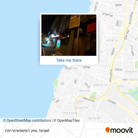 Flea Market/Yefet map