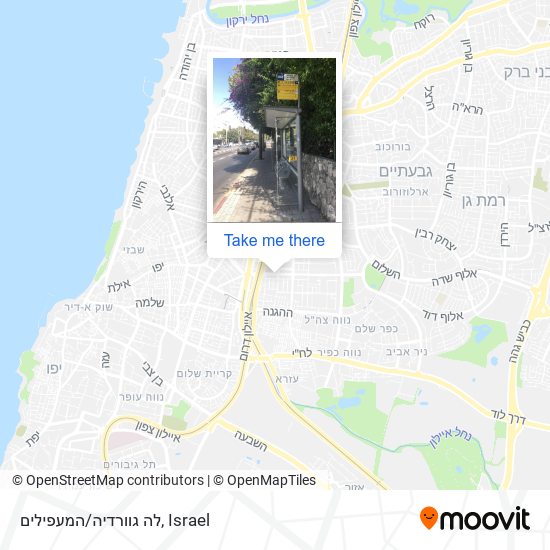 לה גוורדיה/המעפילים map