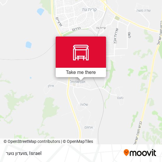 מועדון נוער map