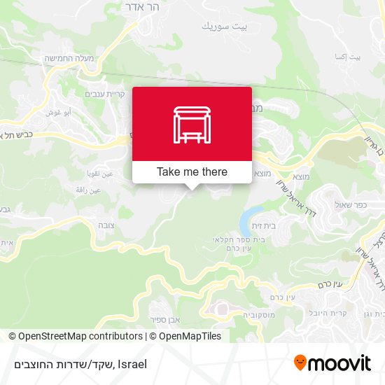 שקד/שדרות החוצבים map