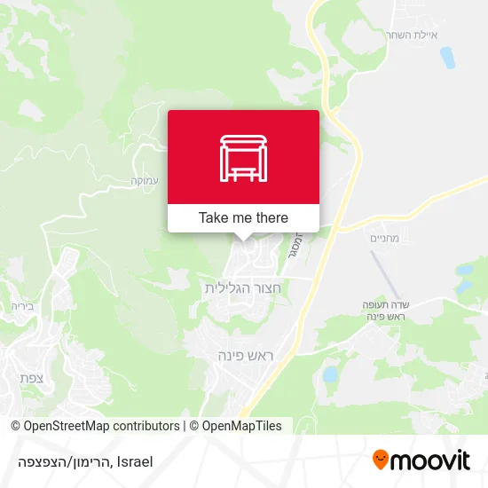 Карта הרימון/הצפצפה