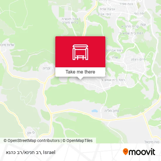 Карта רב חנינא/רב כהנא