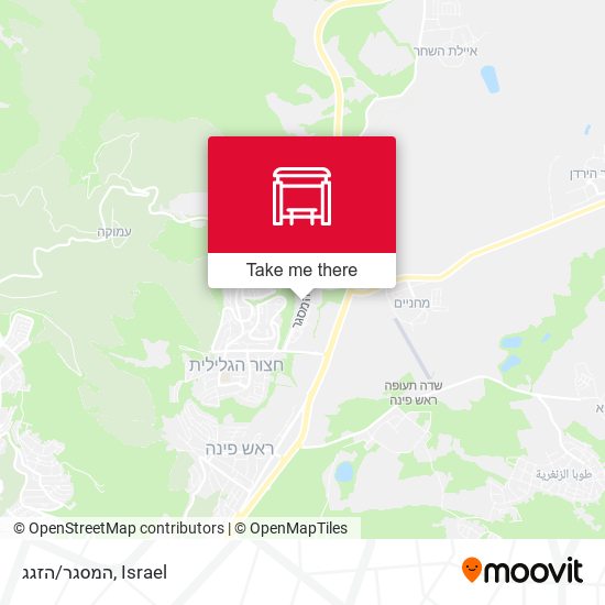 המסגר/הזגג map