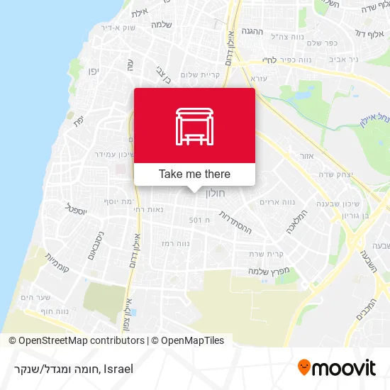 Карта חומה ומגדל/שנקר