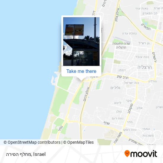 Карта מחלף הסירה