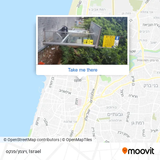 Карта ויצמן/פנקס