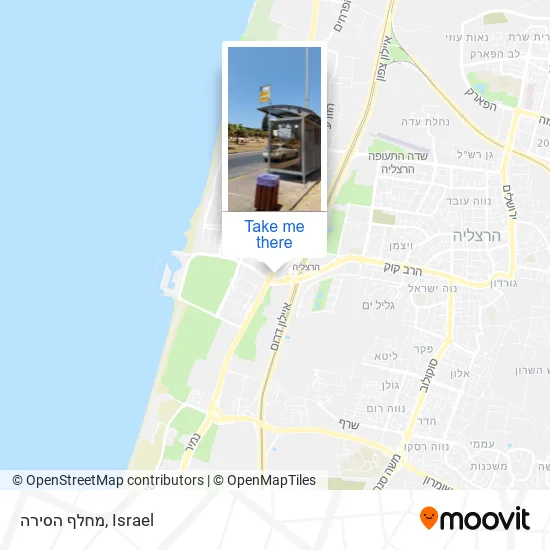 Карта מחלף הסירה