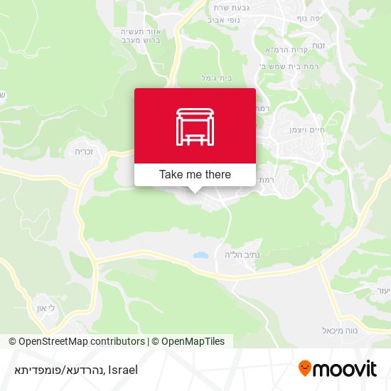 נהרדעא/פומפדיתא map