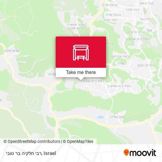 רבי חלקיה בר טובי map