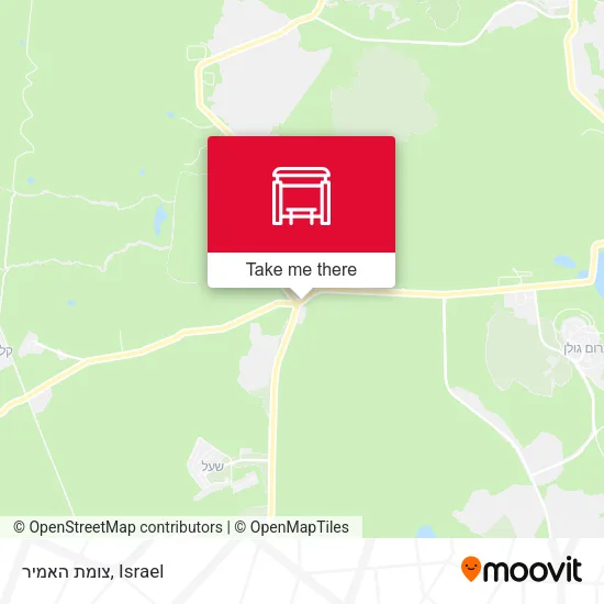 Карта צומת האמיר
