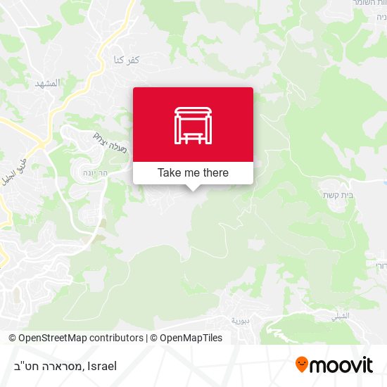 מסרארה חט''ב map