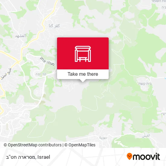 Карта מסרארה חט''ב