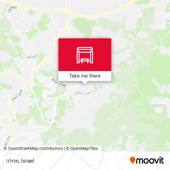 Карта מנזלה