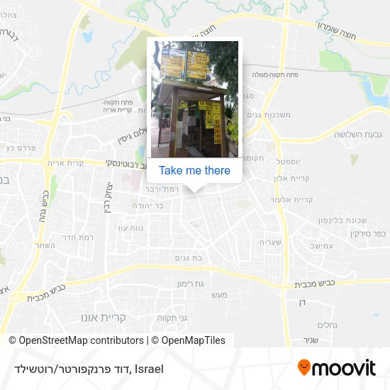 Карта דוד פרנקפורטר/רוטשילד