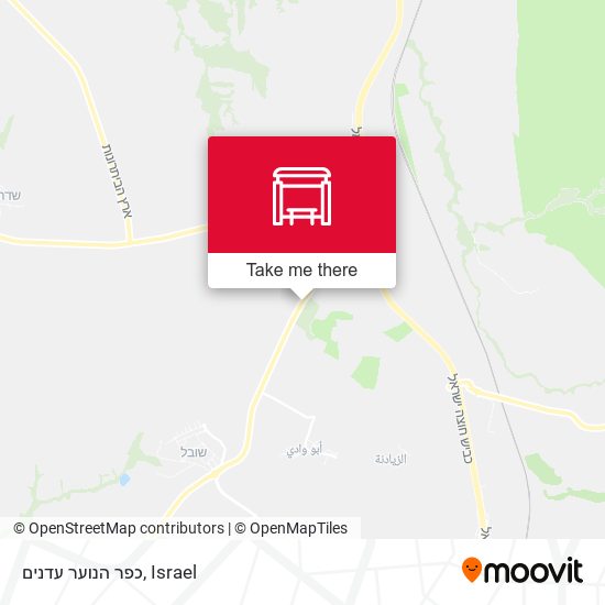 כפר הנוער עדנים map