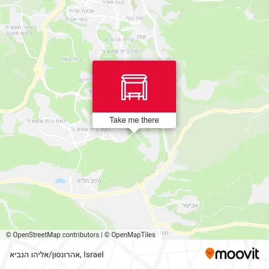 Карта אהרונסון/אליהו הנביא