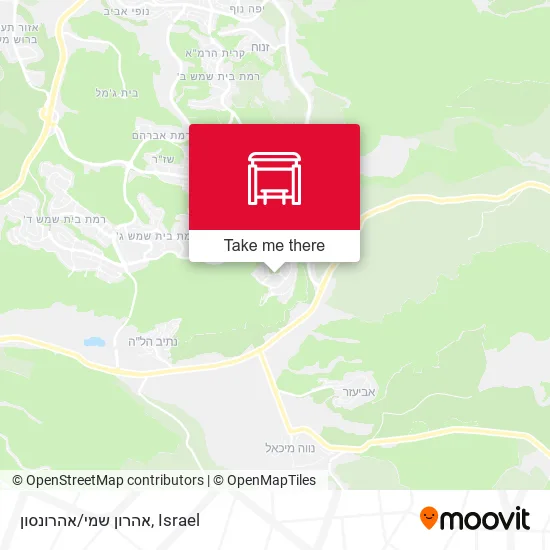 Карта אהרון שמי/אהרונסון