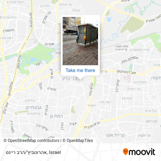 Карта אהרונוביץ'/הרב ריינס