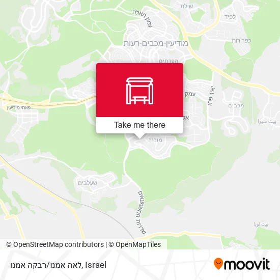 Карта לאה אמנו/רבקה אמנו