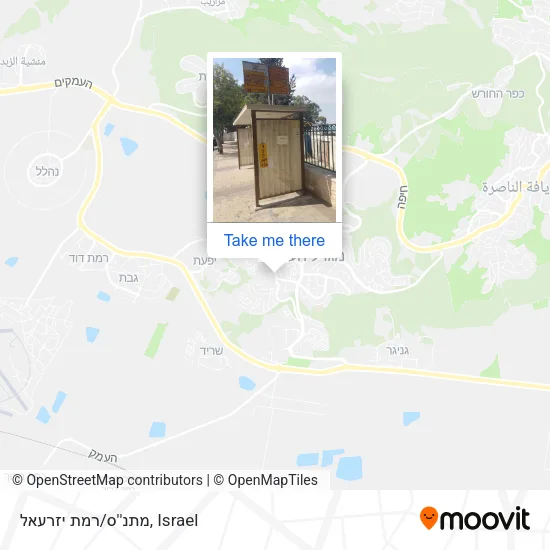 Карта מתנ''ס/רמת יזרעאל