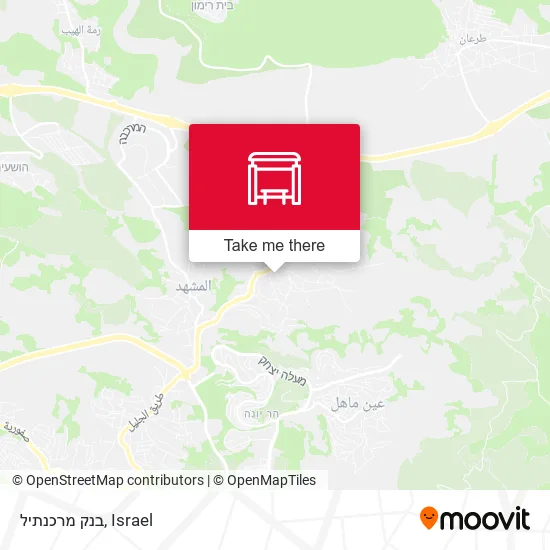 Карта בנק מרכנתיל