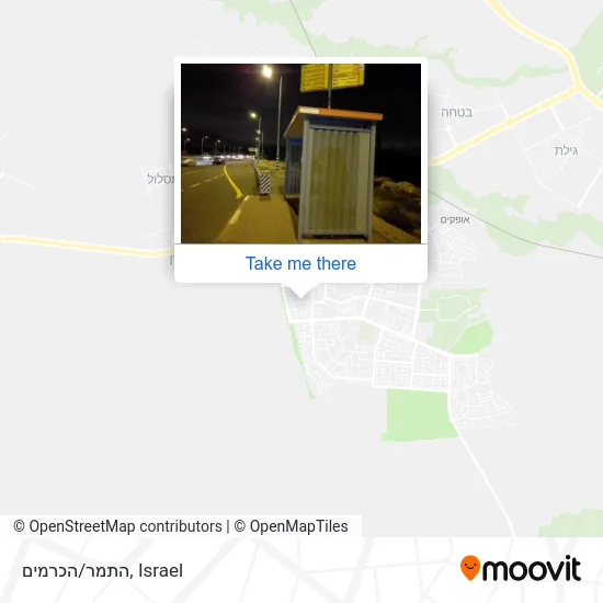 Карта התמר/הכרמים