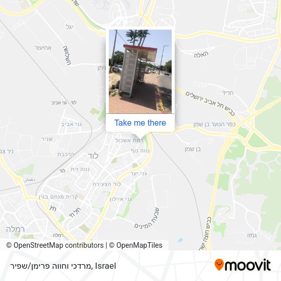 מרדכי וחווה פרימן/שפיר map