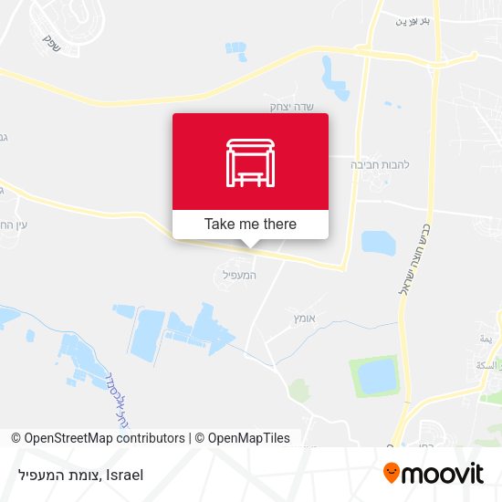 Карта צומת המעפיל