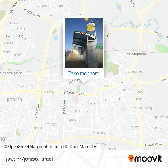 ספורטן/גרינשפן map