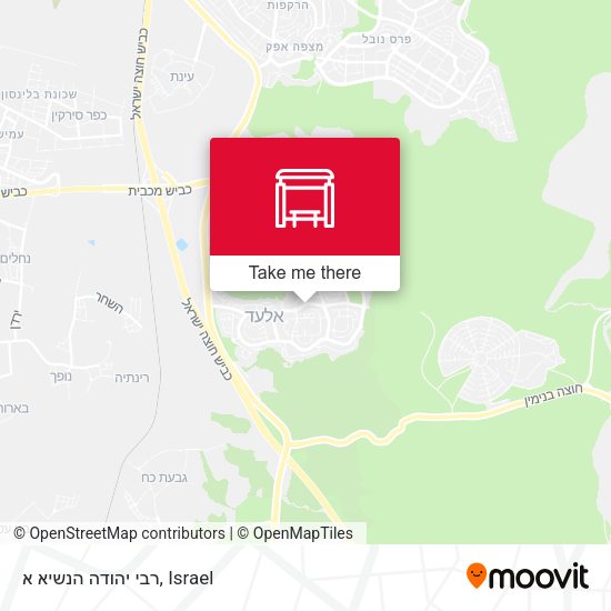 רבי יהודה הנשיא א map