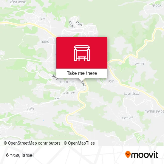 Карта שניר 6
